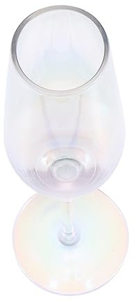 Ciieeo 1pezzi Bicchiere Da Vino Decorativo Colorato Design Unico e Originale Per Cocktail e Festività Leggero e Resistente Per Bar e Ristoranti