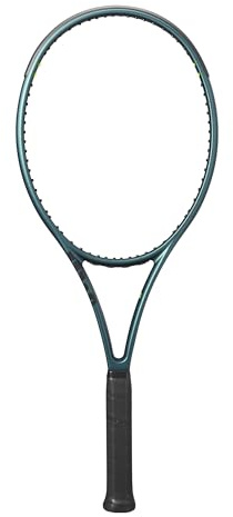 Wilson Blade 100L V9 Strung Performance Tennisschläger – bespannt mit Sensation 16 Natural bei mittlerer Spannung