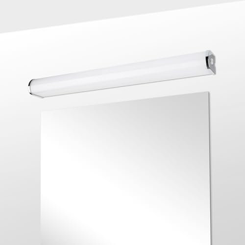 M EGA MEGACUBE 15W LED Bathroom Wall Light Above Mirror, Vanity Cabinet Wall Lamp with Switch, Waterproof IP44 Length 60CM Lighting Range 1300LM Warm White 3000K