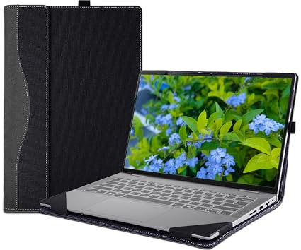 Laptop-Schutzhülle für Lenovo IdeaPad 5 14Q8X9 14AHP9 14IRH9 14IRU9, 14IRU9, PU-Leder, Schutzhülle, Notebook-PC-Zubehör, Dunkelgrau