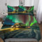 AAPZY LKW Bettwäsche 3D Bettbezug Für Jungen Mädchen 2 teilig Bettbezüge Atmungsaktive Mikrofaser Deckenbezug Mit Reißverschluss Und Kissenbezug Single (135x200cm)