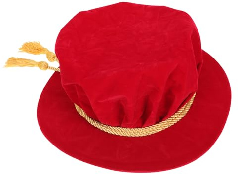 VALICLUD Graduation Hat Panama Hat Men Trucker Sun Hat for Women Kinder Tassels Phd Hat Graduation Fringe Custom Degree Rhinestone Hats for Women Wide Brim Hat Doctural Unisex