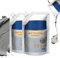 Mastic de réparation étanche pour Fissures de béton, 500 ml, Colle multi-usages pour réparer fissures dans dalles de béton, Ciment Liquide à séchage rapide, les sols et les murs (1 kg)