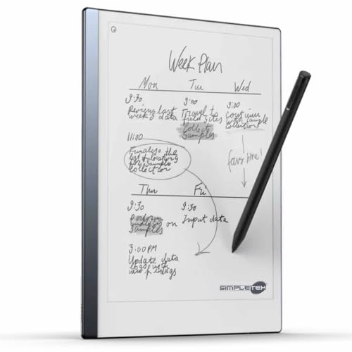 SIMPLETEK - Tablet E-Ink 10.3-1GB 8GB - Penna Inclusa (Ricondizionato) | E Ink 10.3 2K, penna 4096 livelli, scrittura digitale, PDF EPUB, 1GB RAM, 8GB, USB-C, Wi-Fi dual band