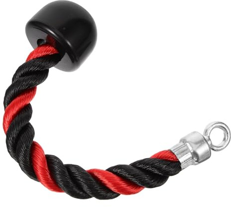 LABRIMP Accessoire de Corde d'entraînement pour Triceps et Biceps en Nylon avec poignée Ergonomique, Corde résistante adaptée aux Curls Marteau pour Gym et entraînement à Domicile