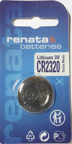 CR2320 Batteria Pulsante / Litio 3V / per Orologi, Torce, Chiavi della Macchina, Calcolatrici, Macchine Fotografiche, etc / iCHOOSE