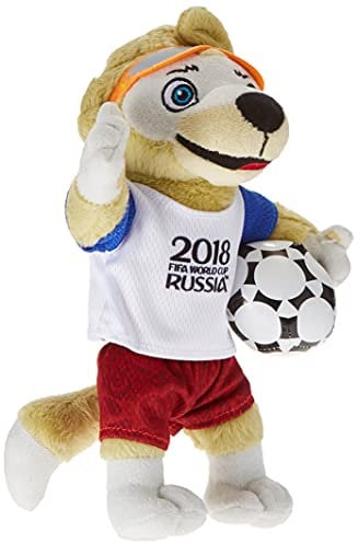 FIFA 2018 - Coupe du Monde en Russie - Zabivaka 25 cm Peluche - da 3 Ans