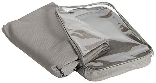 acamp Cappa Schutzhülle Lounge Sofa Wetterfest | Frostfeste Abdeckplane Gartenmöbel | Plane Gartenmöbel Wasserdicht | Abdeckung Gartenmöbel 220x84x65 cm | Abdeckung für Gartenmöbel in Anthrazit, 57726, 113x75x102 cm