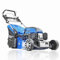 Hyundai 19/48cm 139cc Self-propelled Petrol Roller Lawnmower, 5 Adjustable Cutting Heights, 70l Grass Collector Bag, Foldable Handles, 3 Year Warranty