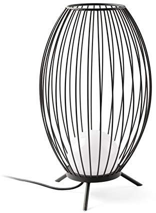 FARO BARCELONA 75608 - CAGE Dunkelgraue tragbare Lampe