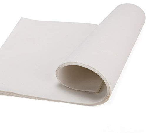 Exceart Japanese Rice Paper 30 Sheets for Chinese Calligraphy Brush Ink Writing Sumi Set Drawing