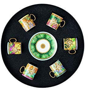 Versace Jungle Animalier Set 6 Espressotassen