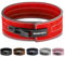 SINOVATI Premium Gewichthebergürtel KDK Gürtel aus Echtleder mit Schnalle, Weightlifting Lever Belt für Fitness Powerlifting Krafttraining Bodybuilding, 8.5cm / 10cm Höhe, Frauen und Männer (Rot, S)