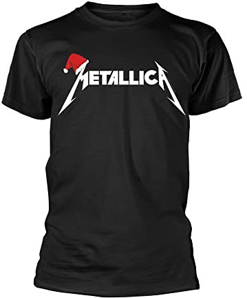 Metallica T Shirt 40th Anniversary Garage Band Logo Nue offiziell Herren Schwarz