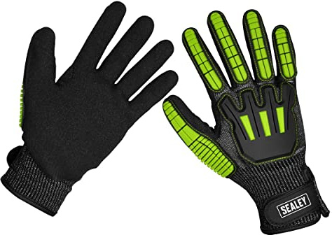 Sealey Cut & Impact Resistant Gloves - X-Large - Pair - SSP39XL