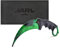 JARL Karambit Trainer CSGO Knife - CSGO Karambit Messer Trainer nicht Scharf aus Edelstahl - Geschenk für CS:GO-Fans mit Premium-Box - Karambit Trainer Stumpf Outdoor Practice Knife & Sammlung