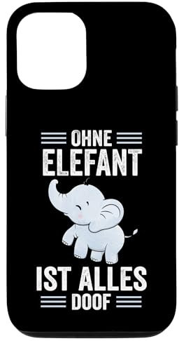 Hülle für iPhone 15 Zootier Elefant