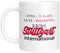 Stuttgart Tasse - Relegation International - Fans - Fussball - Geschenk (Weiss)