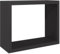 vidaXL Rastrelliera per Legna da Ardere Nera 100x40x80 cm in Acciaio, Porta Legna, portalegna da Esterno, portalegna da Interno, Porta ceppi