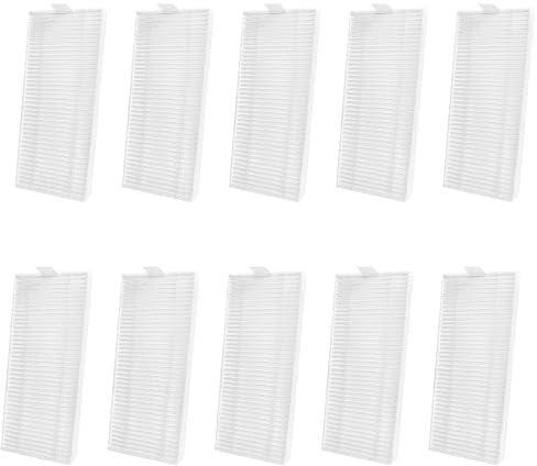 C-U 10 Stück Hepa Filter Zubehör für LEFANT M310 Roboter-Staubsauger
