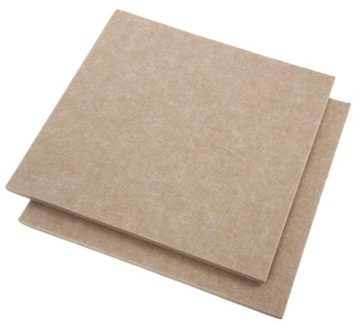 JEWEDECO 2stücke Selbstklebende Filz Wandfliesen Quadratische Pinnwand Für Schlafzimmer Schreibtisch Mit Reißzwecken Aufkleber Platz Filztafeln Für Wände