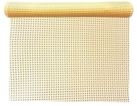 ALLINKIT 40 x 100cm Quadratisch Wiener Geflecht,Wiener Geflecht Meterware,Cane Webbing Rattan Roll,Wiener Geflecht Flechtmatten for Rattan Craftsmen,Kunststoff Rattan Geflecht für DIY Möbeldekoration