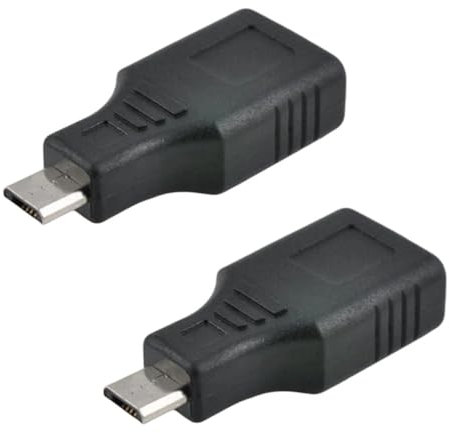 2Pack USB2.0 Small USB MALE to USB ANDROID adaptador para tableta y dispositivo