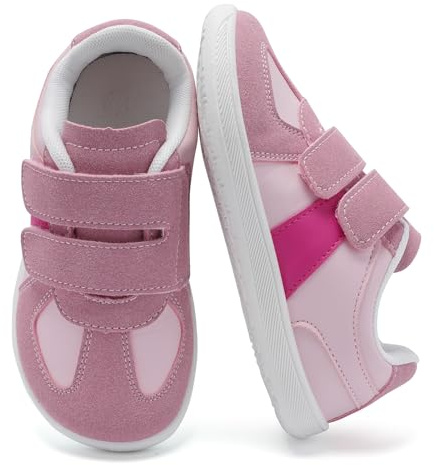 Mioceko Chaussure Bébé Garcon Fille Basket Enfant Léger Chaussures Premiers Pas Sneakers Barefoot