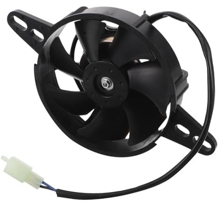 Luxshiny Ventilateur De Refroidissement Huile Et Radiateur 150-250 Cm³ Plastique Métal, Pour Quad Moto Tout-usage Atv, Protection Thermique Moteur Été, Installation Facile, Usage Sport Et Voyage