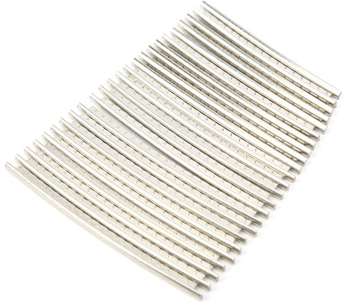 QANYEGN 24pcs Guitar Fret Draht -Set, 2,7 mm Cupronickel Freetwire Ersatz, E -Gitarren -Gitarren -Gitarren -Draht -Sets für verschiedene Gitarrenarten