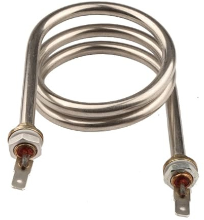 Chauffe-eau Rond En Acier Inoxydable À 3 Bobines, 700W, Par Galvanoplastie, Élément Chauffant Vis Tête Hexagonale For La Cuisson Vapeur Chauffage sûr et efficace