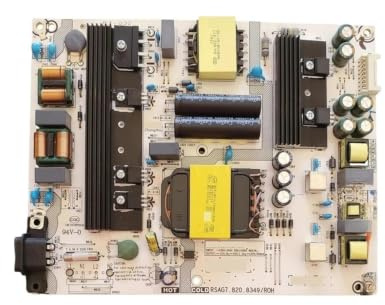 Scheda di alimentazione, compatibile con Hisense, RSAG7.820.8718 | Parte di ricambio for TV a 2 pin, compatibile con RSAG7.820.7748, RSAG7.820.8349