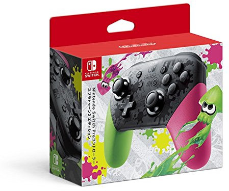 Nintendo Switch Pro Controller Splatoon 2 Edition [Switch][Japanische Importspiele]