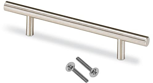 X57 Stangengriff Edelstahl 188mm für Geschirrspülerfront
