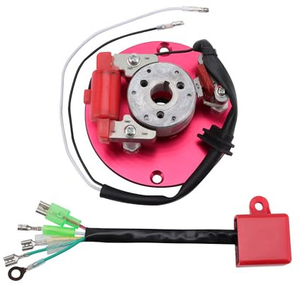 GOOFIT Motorrad-Magnetspulen interner Rotor Stator Kit Teil-Zubehör Ersatz für 50-150 cc Motor CDI Chinesische Pit Dirtbike