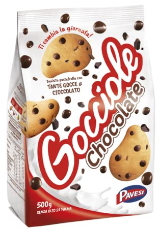 Pavesi - Gocciole Chocolate - 500 gr Pack (1)
