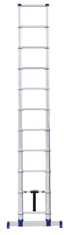 Scala telescopica 4.10M 11 gradini in alluminio X-Tenso 2 | 00094832 - Tubesca