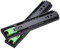 SHXH 250mm / 10 Inch Push Open Ball Bearing Drawer Runners Side Mount Black 1 Pair
