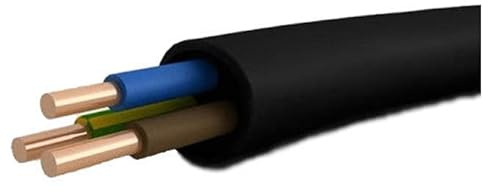 Erdkabel Elektrokabel YKY NYY-J 3x2,5 mm² 5m