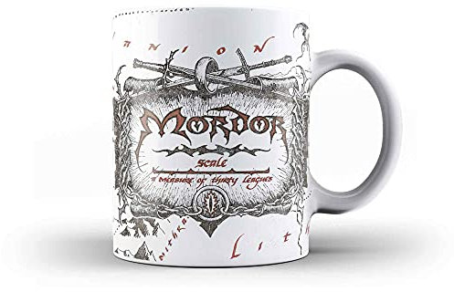 EL SEÑOR DE LOS ANILLOS TAZA CERAMICA MAPA MORDOR (SD-SDTLTR25186)
