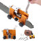 Chainsaw Chain Sharpening Jig, Timber-line Chainsaw Sharpening is Designed to Sharpen Your Chainsaw. Portable Deluxe Chainsaw Sharpening Kit - for All Kinds of Chain Saws & Electric Saws (Orange)