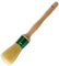 Quercos. Brocha Prensada - Brochón Redondo Virola Verde - Brocha Cerda Natural 33% - Mango de Madera, Pincel de Pintor, Acabado Profesional, Bricolaje, decoración, renovación (Nº 8)