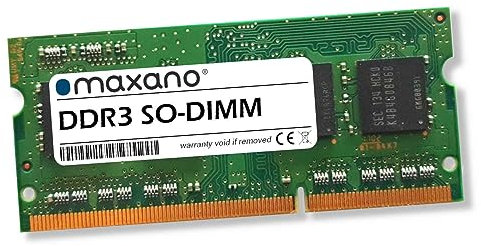 Maxano Mémoire RAM 4 Go compatible avec QNAP TS TS-231P3 DDR3 1600 MHz SO-DIMM
