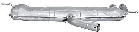 HELLA 8LD 366 026-681 Endschalldämpfer - Easy2Fit® Kit - hinten - zweiteilig - Set mit Anbauteilen - für u.a. AUDI A3 (8P1)