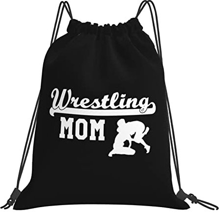IUBBKI Wrestling Mom Rucksack mit Kordelzug Wasserdichter Sportrucksack mit Kordelzug Sporttasche