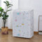 Highdi Funda de Lavadora Cubierta Impermeable, Secadoras de Carga Frontal Protector Exterior Cubierta a Prueba de Polvo (7kg-63x62x85cm,Botella de Cristal)