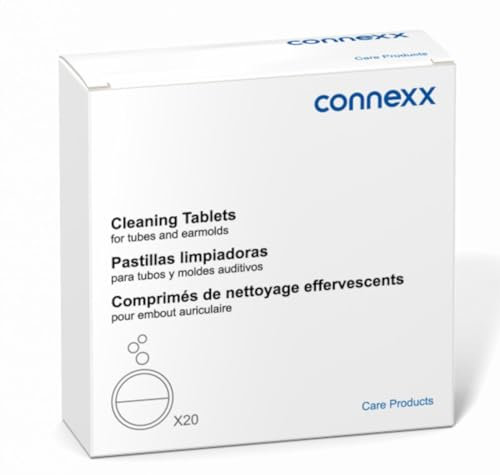 20er Connexx Hörgräte-Reinigungstabletten Cleaning Tablets für alle Hörgräte