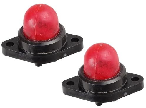 cyclingcolors 2X Pompe d'amorçage 188-513 Compatible avec Walbro WT-119C WT-265 McCulloch Ampoule d'amorçe Poire Carburateur Débroussailleuse Tondeuse Tronçonneuse Tracteur Carburant Essence
