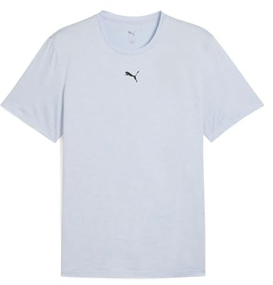 PUMA Unisex M TAD Essentials Heather CAT Tee (CF small cat) T-Shirts, Cool Weather Heather,