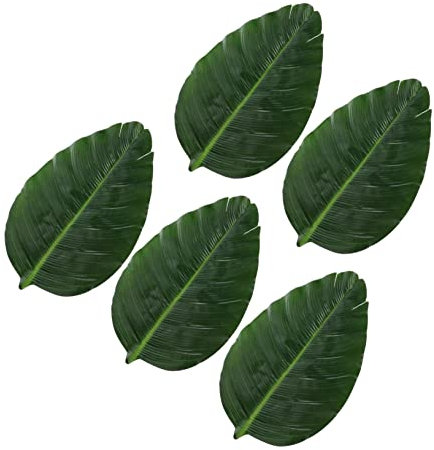 GRIRIW 5Pcs Leaf Design Coasters Anti-heat Cup Table Mats for Home Decorative Leaf Table Mats Leaf Coasters for Drinks Protective Mats for Dining Room and Kitchen
